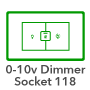 Smart Dimmer Switch - Socket 118 - 0/1-10V